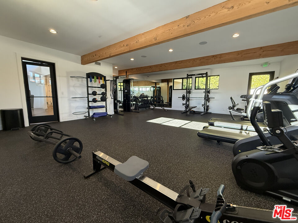 29500 Heathercliff Road, Unit 252 Malibu, CA 90265 - Photo 61 of 65 a view of a room with gym equipment