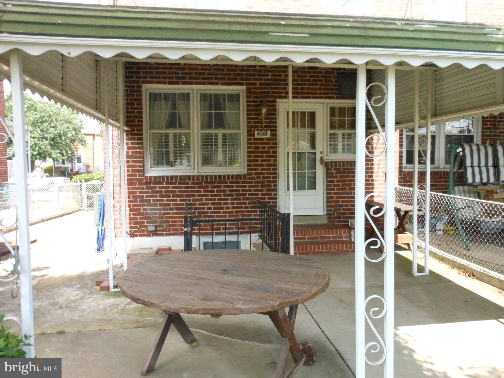 2810 Southbrook Road Baltimore, MD 21222 - Photo 39 of 50 COVERED PATIO