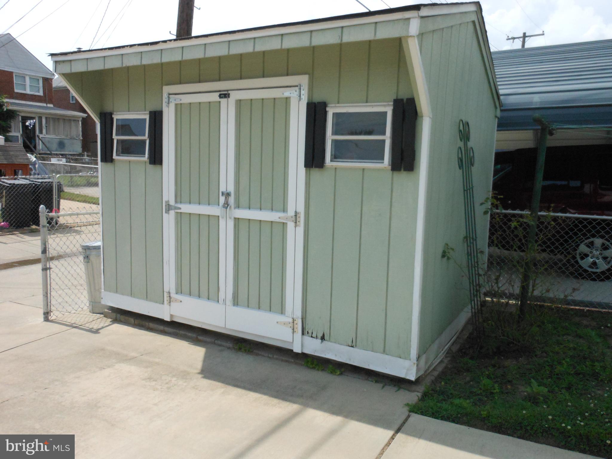 2810 Southbrook Road Baltimore, MD 21222 - Photo 45 of 50 SHED AT END OF DRIVEWAY