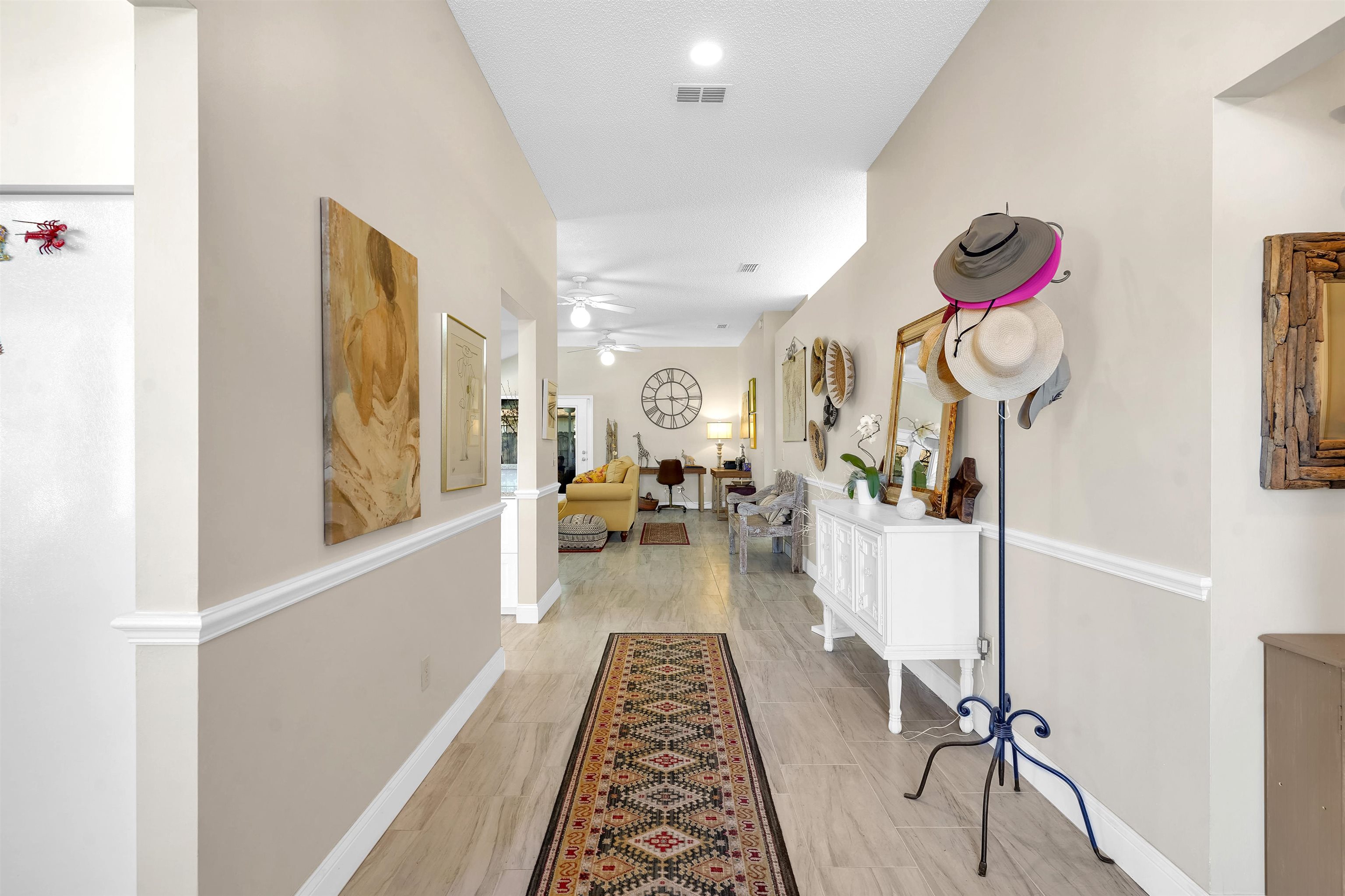 321 Mystical Way St. Augustine, FL 32080 - Photo 9 of 46 Hallway featuring wood tiled floors