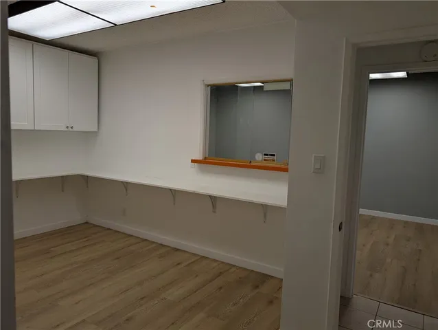 a room with storage and utility