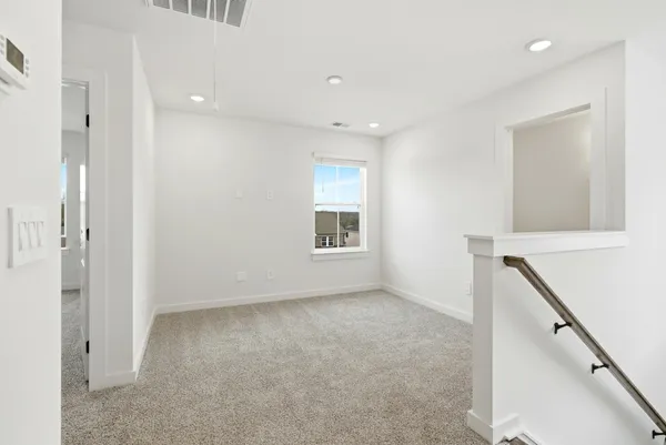 a view of a room with a sink and a window