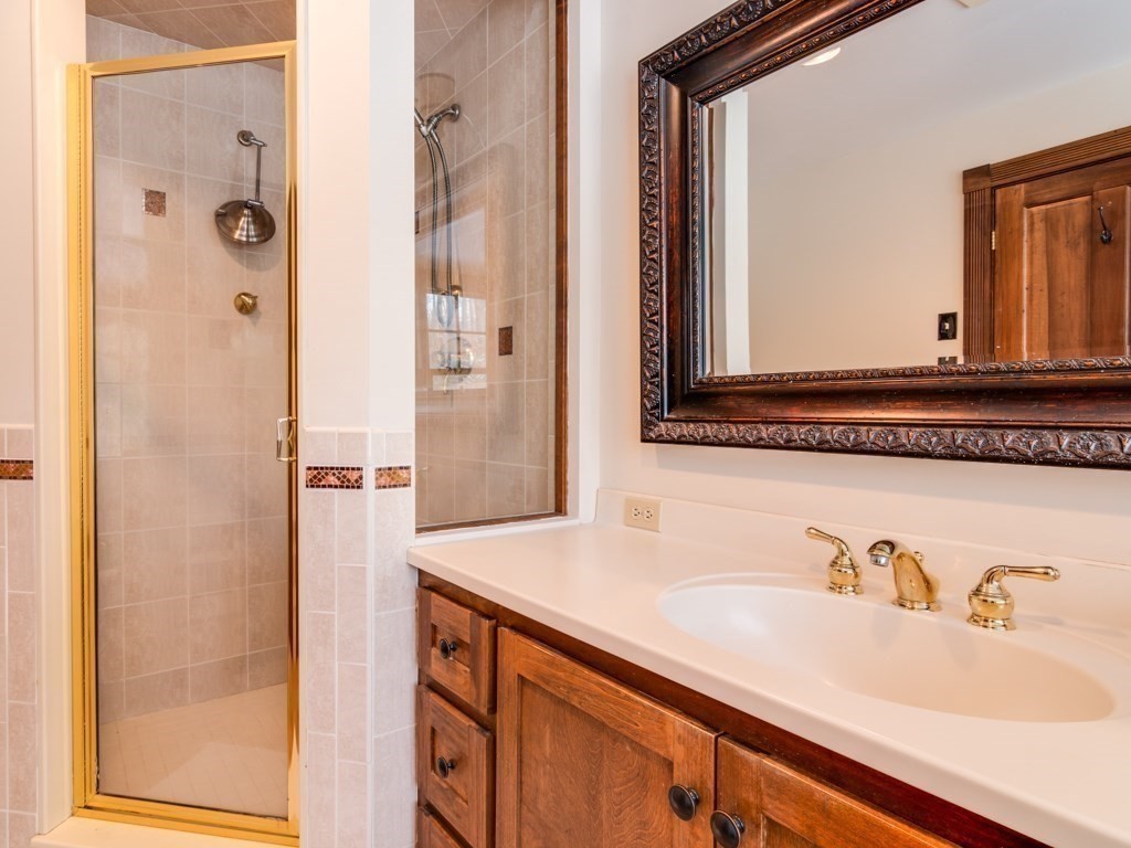 7 Emily Lane Gloucester, MA 01930 - Photo 31 of 41 a bathroom with a sink and a mirror