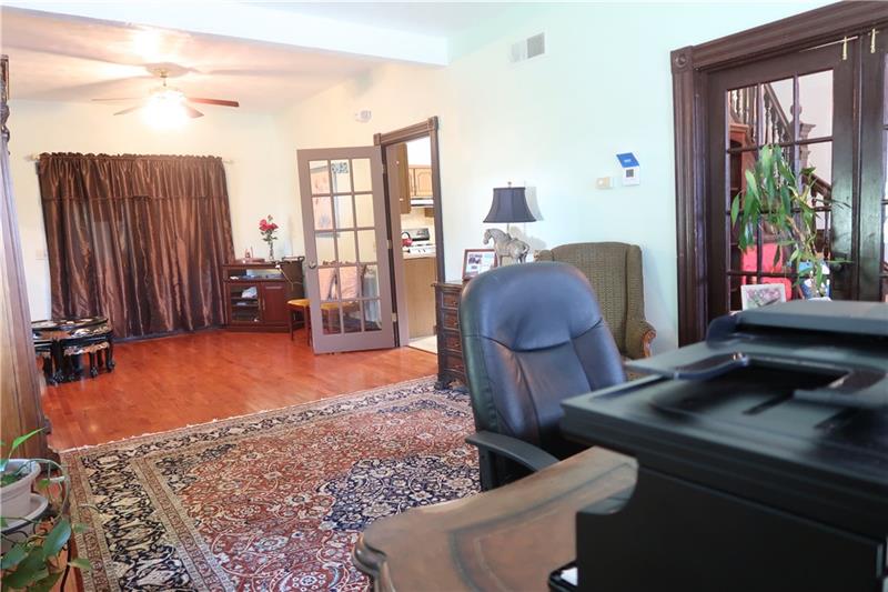 341 Story Road Export, PA 15632 - Photo 8 of 25 French Glass doors everywhere inside and out (also behind brown curtains to Entry Foyer!