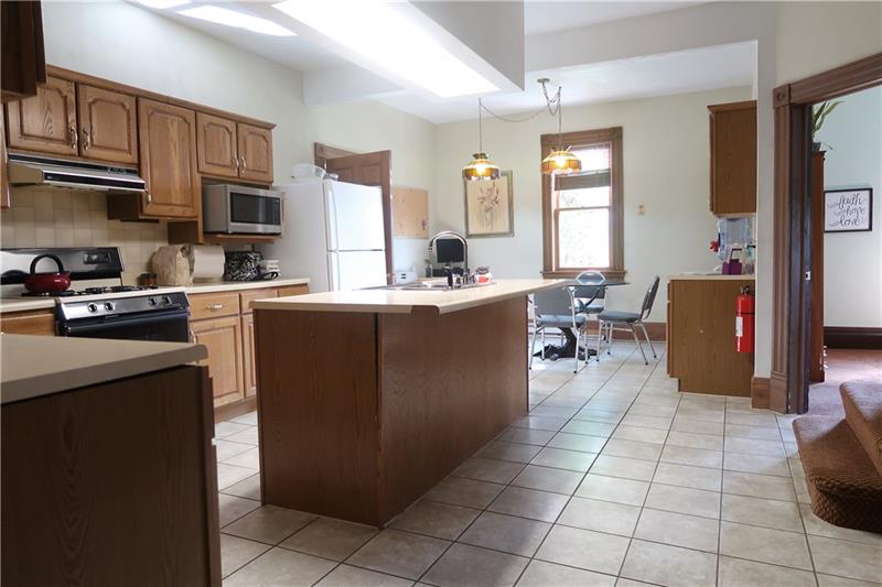 341 Story Road Export, PA 15632 - Photo 9 of 25 Oversized Ceramic Eat in Kitchen with Breakfast area and Center Island