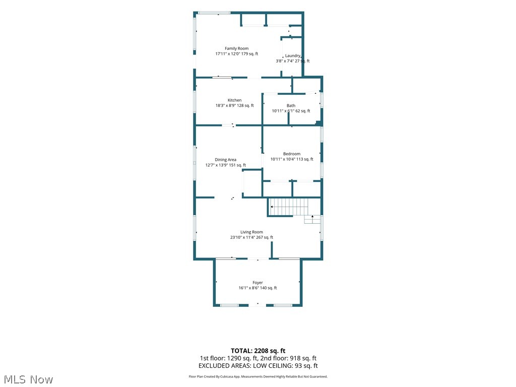 224 Kenyon Road Eastlake, OH 44095 - Photo 35 of 36 First Floor Floor Plan