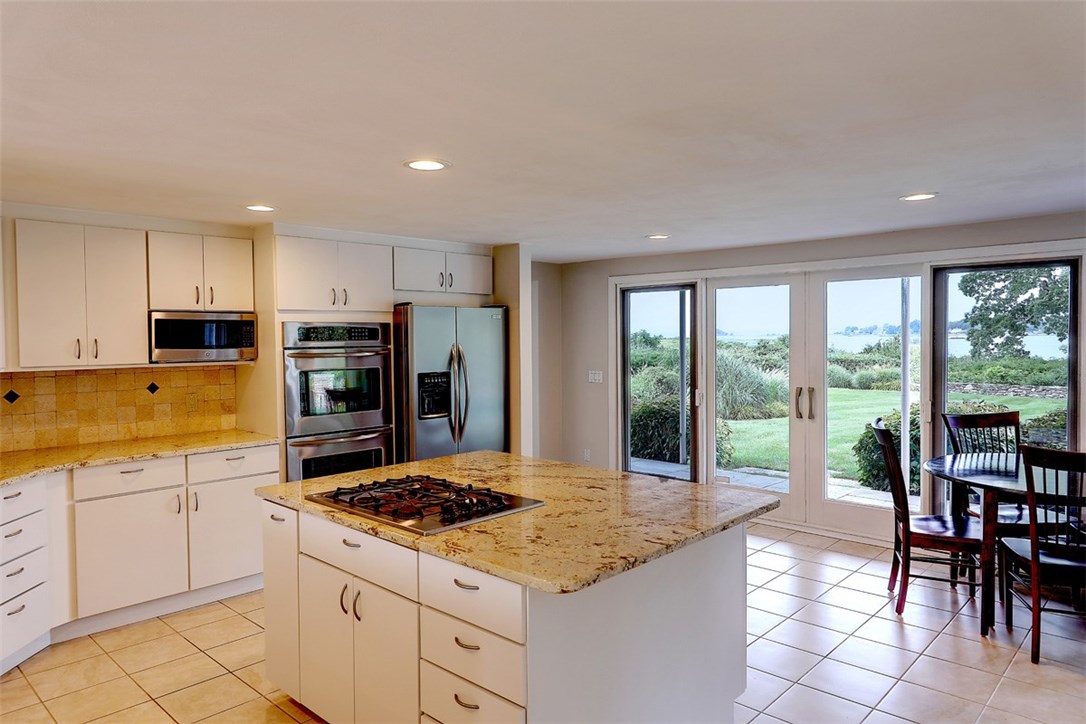 16 Oyster Point Warren, RI 02885 - Photo 9 of 38 Updated kitchen overlooking the water
