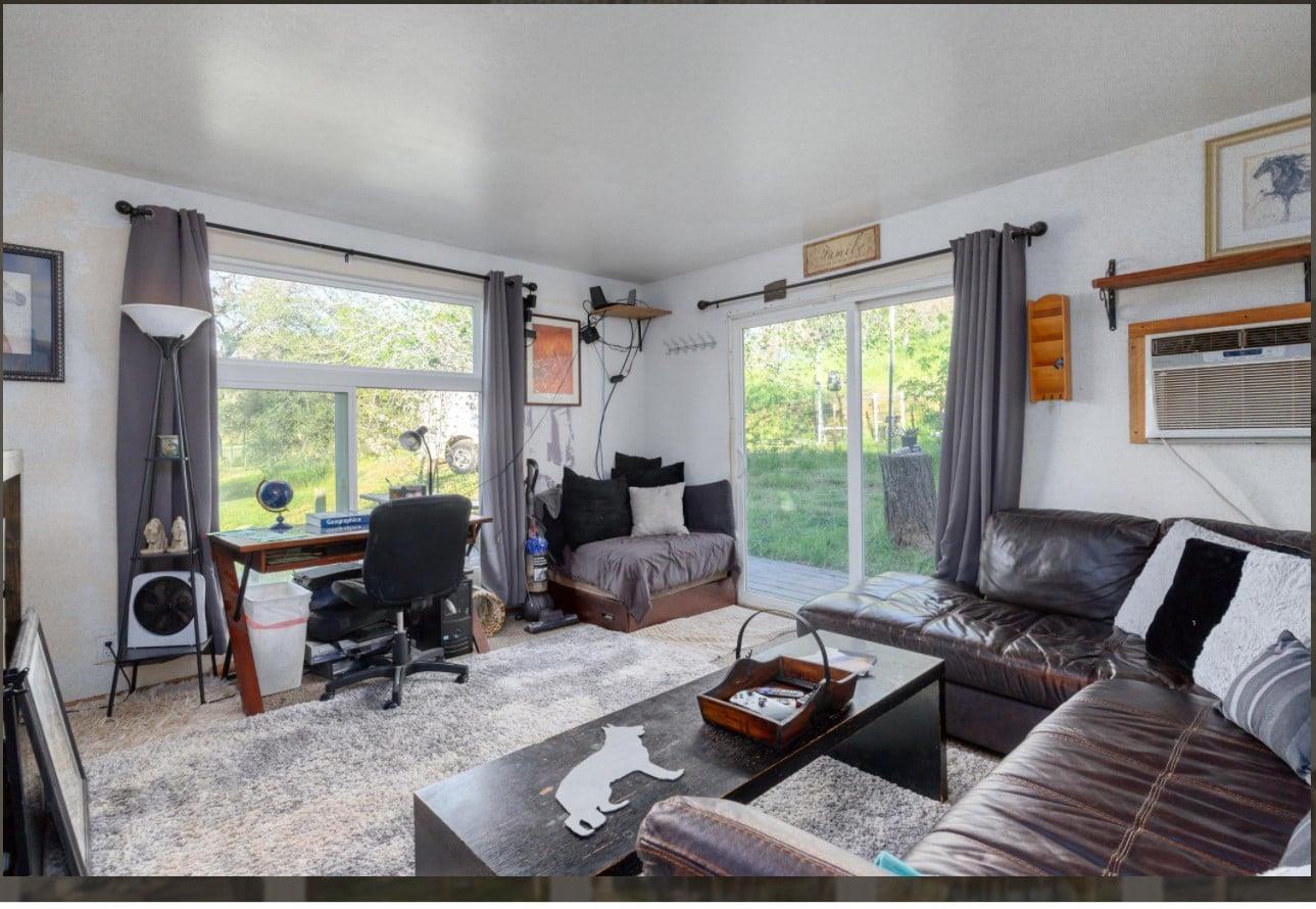 172 Rich Gulch Road Oroville, CA 95965 - Photo 7 of 37 a living room with furniture and a large window