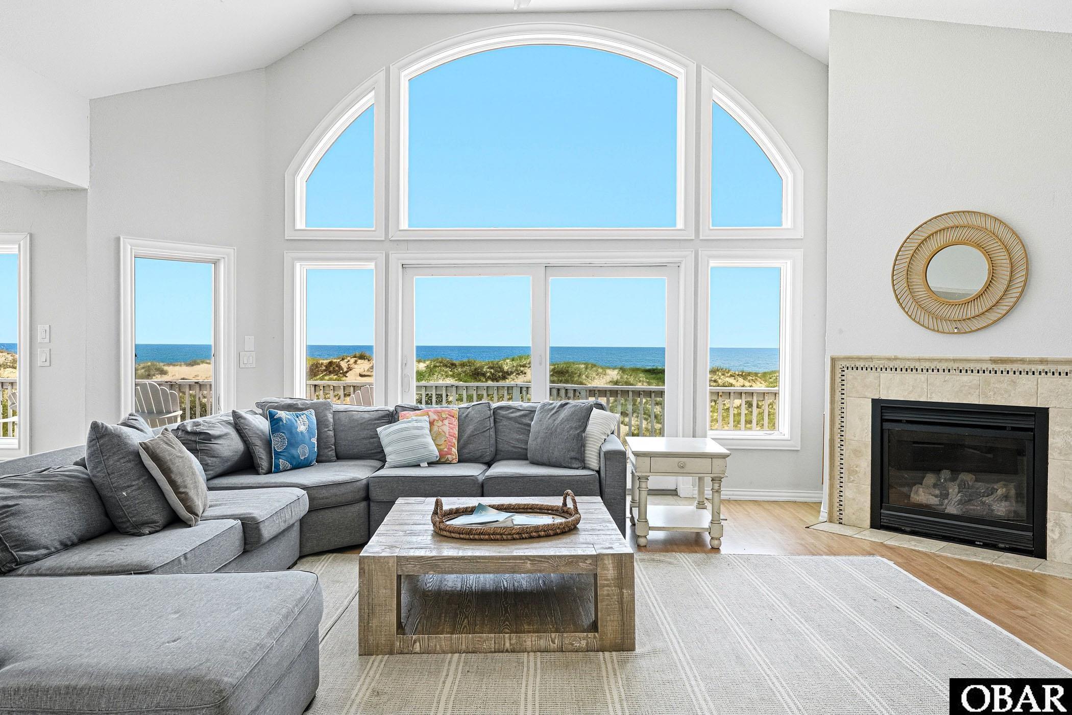 1703 Ocean Pearl Road Corolla, NC 27927 - Photo 10 of 83 LIGHT FILLED GREAT ROOM