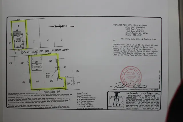 $725,000 | 11938 Camp Lake Drive Northeast, Sparta, MI 49345