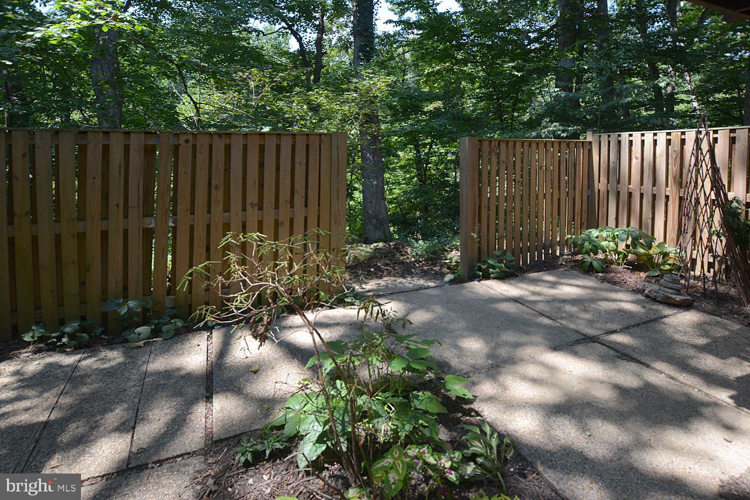 8568 Gwynedd Way Springfield, VA 22153 - Photo 26 of 30 Very Private Backyard