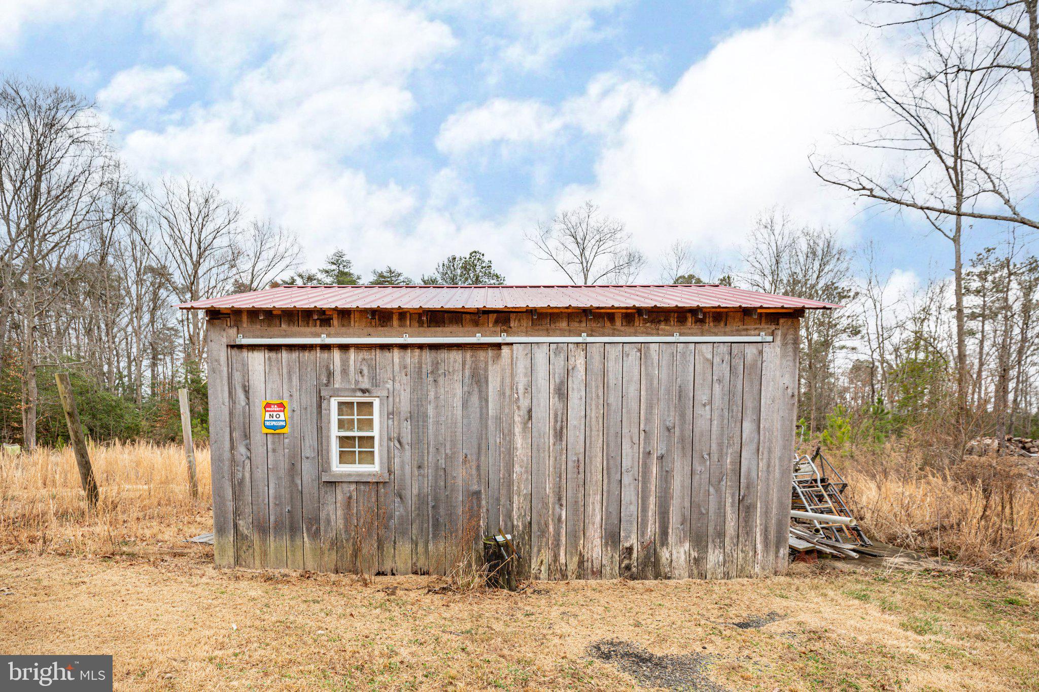 18620 Ridge Road Colonial Beach, VA 22443 - Photo 35 of 39 Pole Barn with Metal Roof, wired for electric