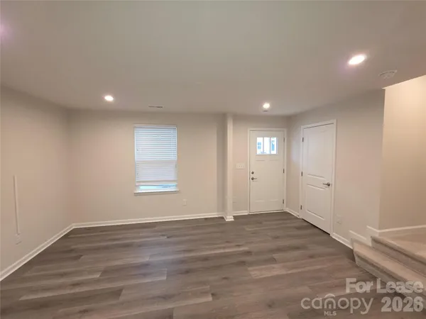 a view of empty room