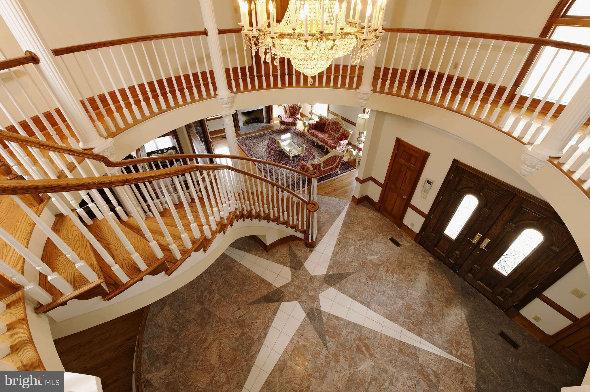 1012 Union Church Road McLean, VA 22102 - Photo 4 of 22 Foyer View from Upper Level