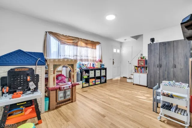 a bed room with a bed and a room