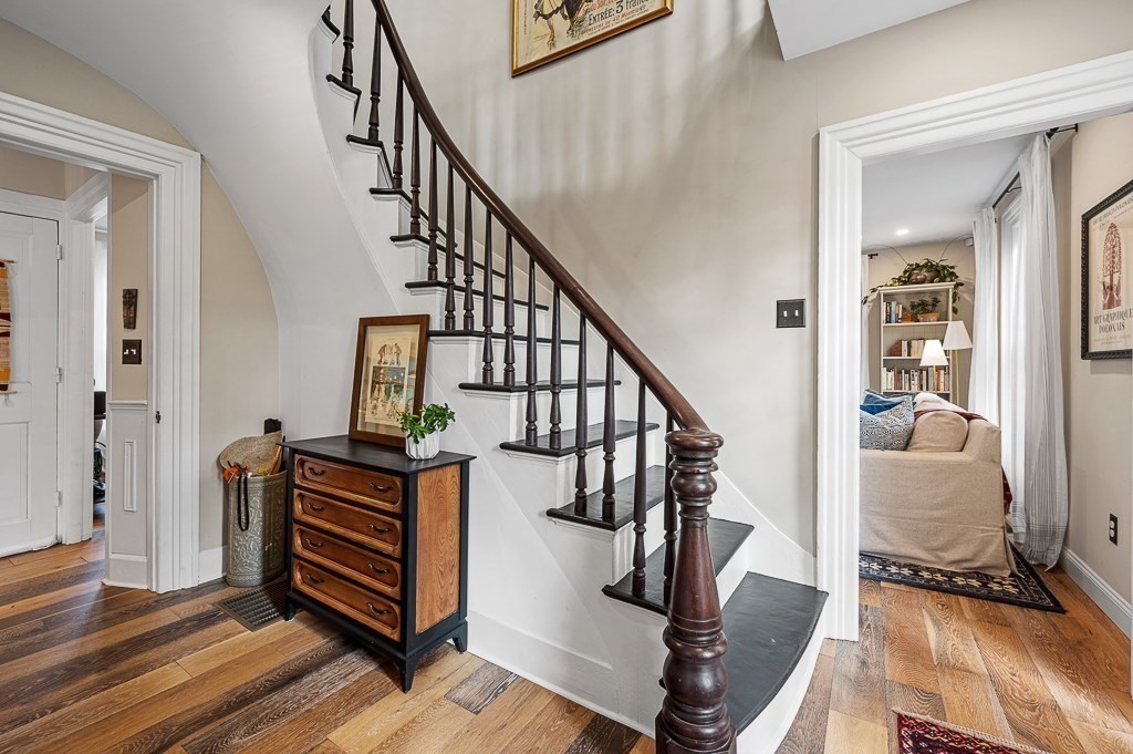 13 Blackstone Street Mendon, MA 01756 - Photo 12 of 41 a view of entryway and hall with wooden floor