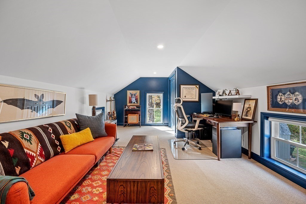 13 Blackstone Street Mendon, MA 01756 - Photo 29 of 41 a living room with furniture kitchen view and a window