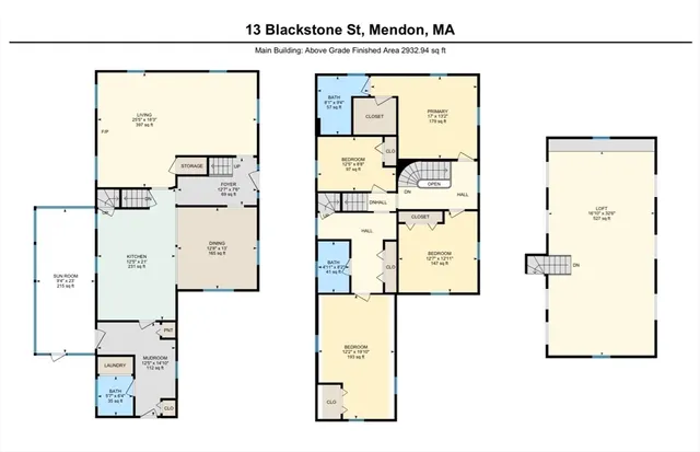 $639,000 | 13 Blackstone Street, Mendon, MA 01756