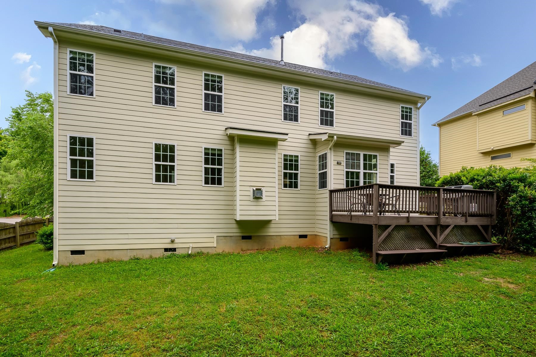 413 Mickey Lane Cary, NC 27513 - Photo 35 of 35 a view of a house with a backyard