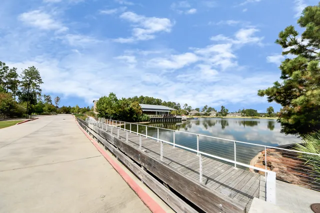 a view of a balcony with city view