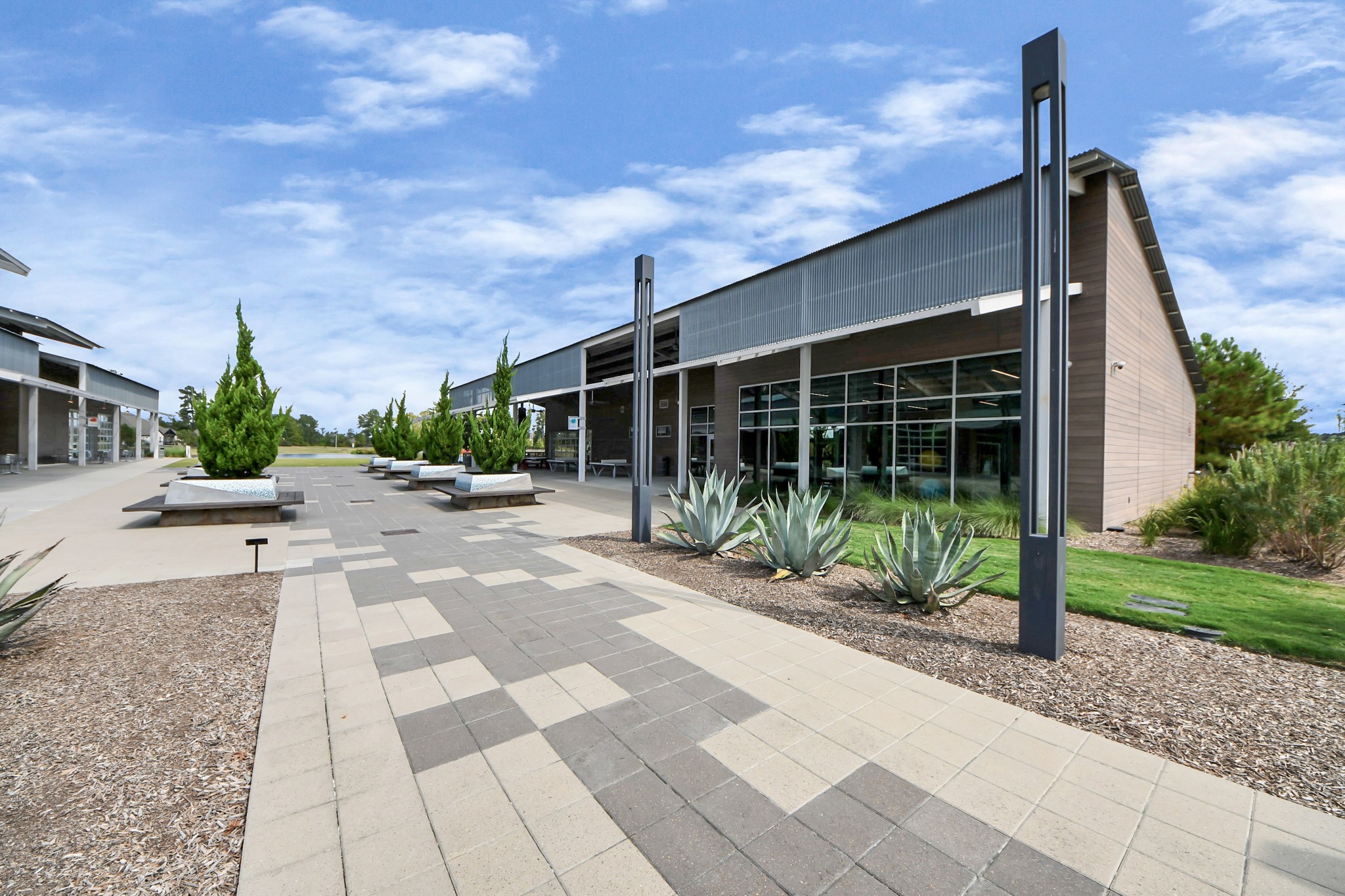 17770 Misty Brook Lane Conroe, TX 77302 - Photo 42 of 50 a view of path along with potted plants