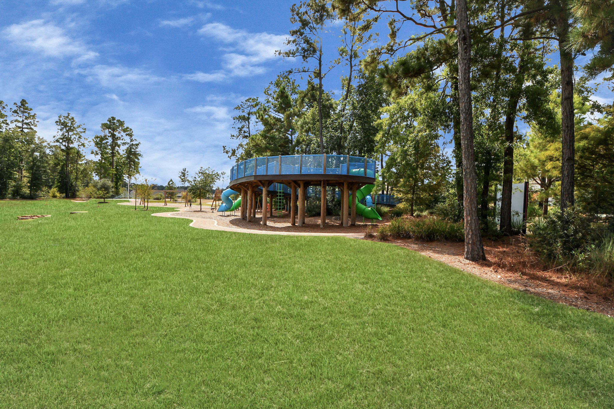 17770 Misty Brook Lane Conroe, TX 77302 - Photo 46 of 50 a view of a house with a yard
