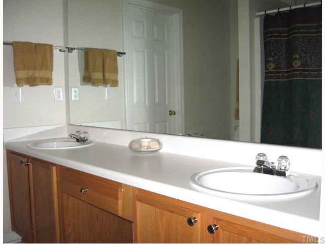 5251 Little Sandy Drive Raleigh, NC 27616 - Photo 8 of 12 Beautiful master bath with dual vanity areas & garden tub/shower