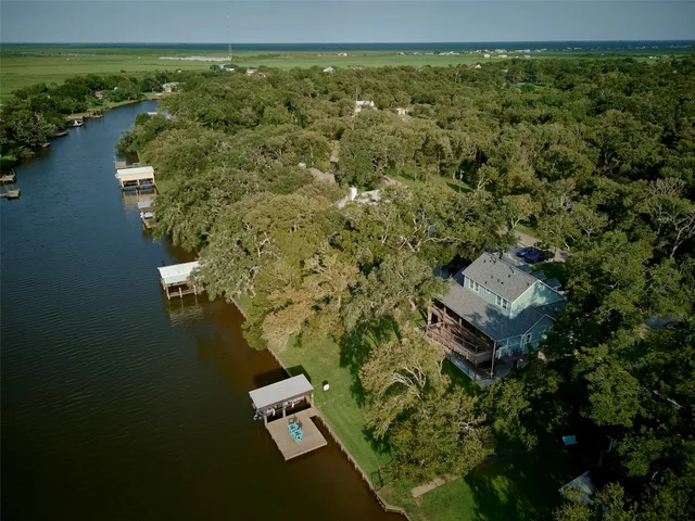 view of a city with a lake view