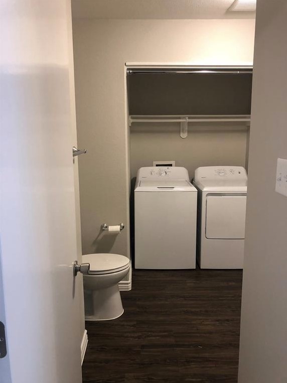 212 Gulf Pump Road, Unit C Crosby, TX 77532 - Photo 13 of 14 a bathroom with a toilet and a sink