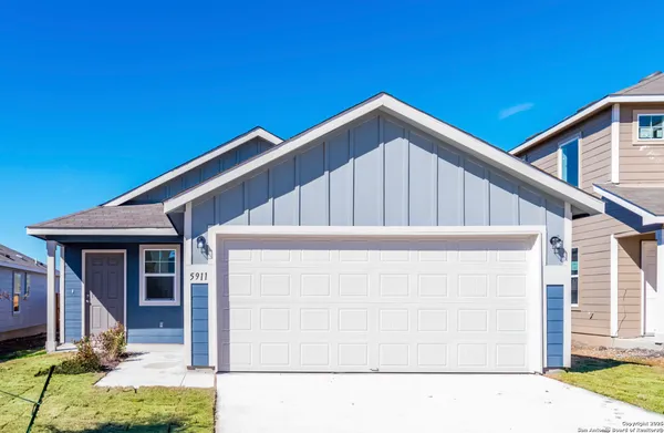 a black and white building with a outdoor space