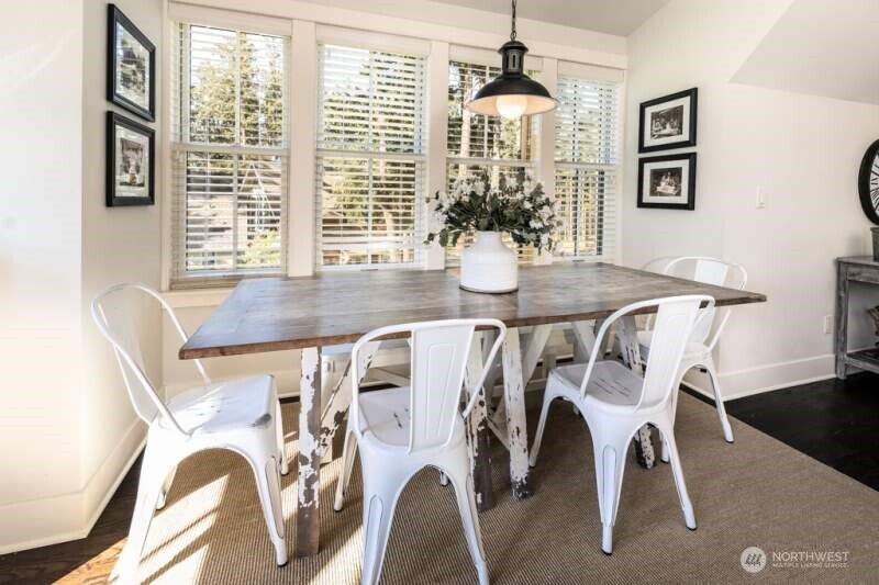 12 Cobblestone Lane Friday Harbor, WA 98250 - Photo 6 of 17 a view of a dining room with furniture window and wooden floor