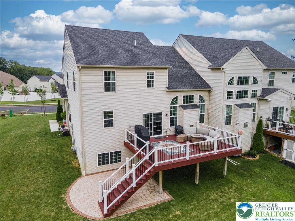 3892 Mink Road Emmaus, PA 18049 - Photo 30 of 39 a balcony with furniture and garden