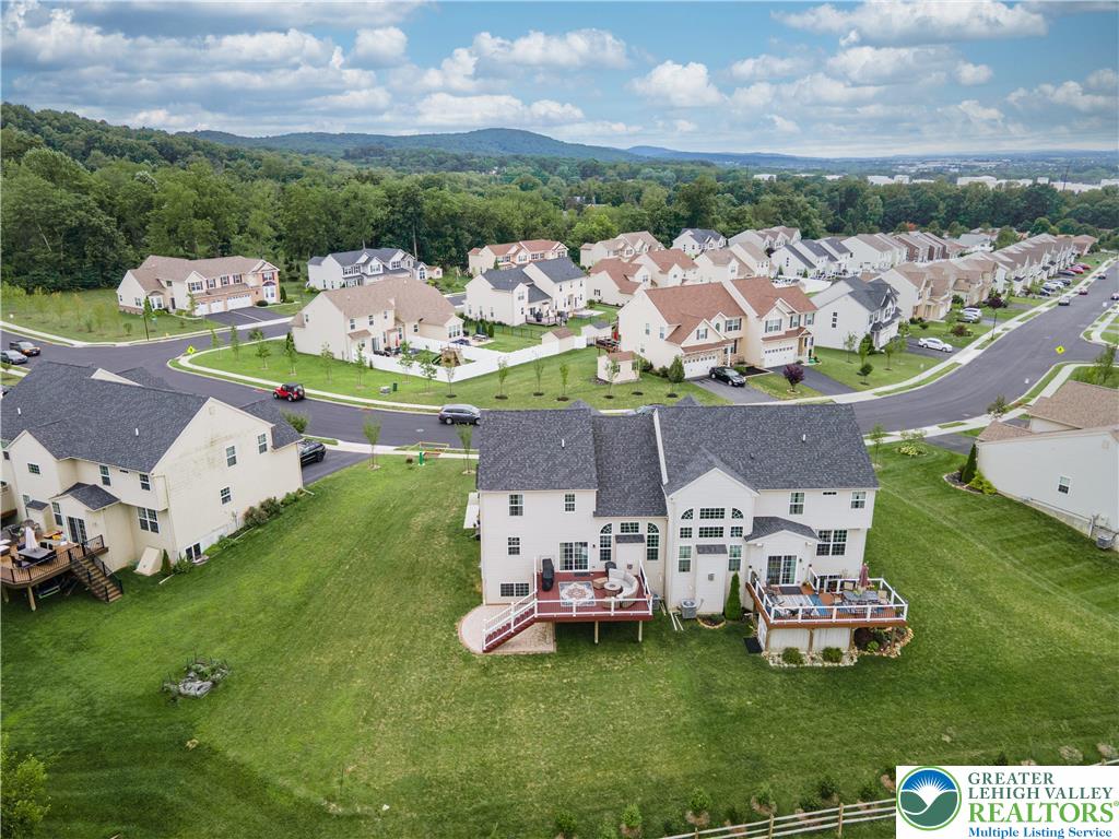 3892 Mink Road Emmaus, PA 18049 - Photo 34 of 39 an aerial view of a house with a garden