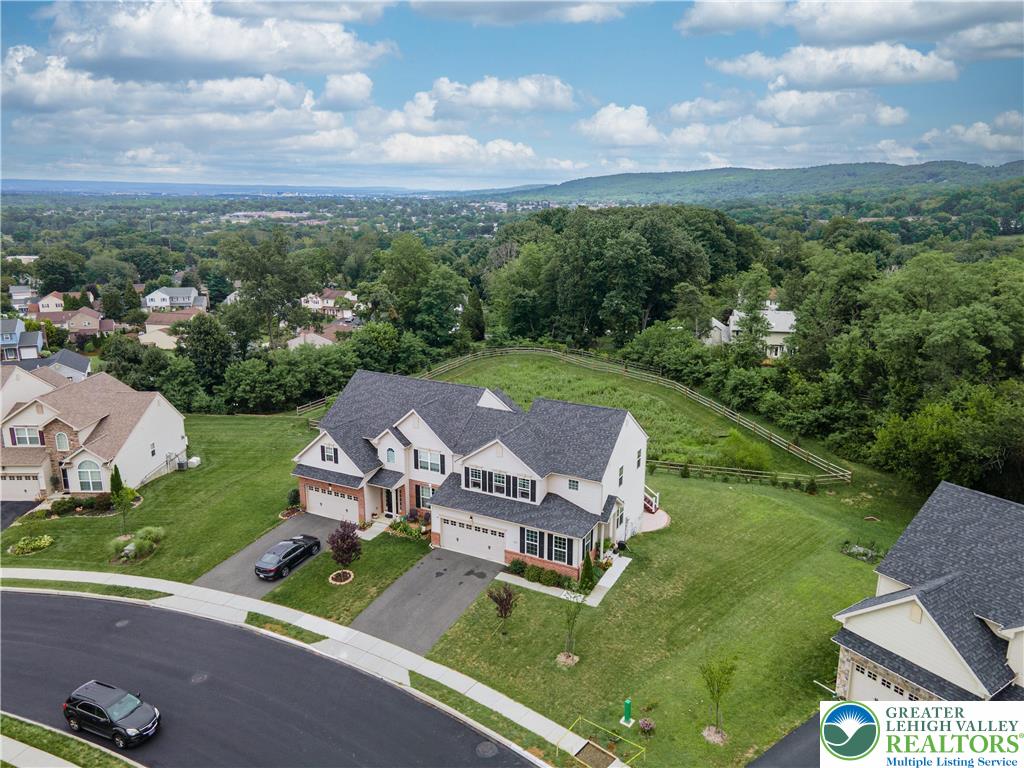 3892 Mink Road Emmaus, PA 18049 - Photo 37 of 39 an aerial view of a house with a garden