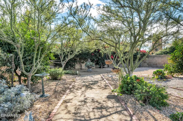 a view of a tree in front of a house