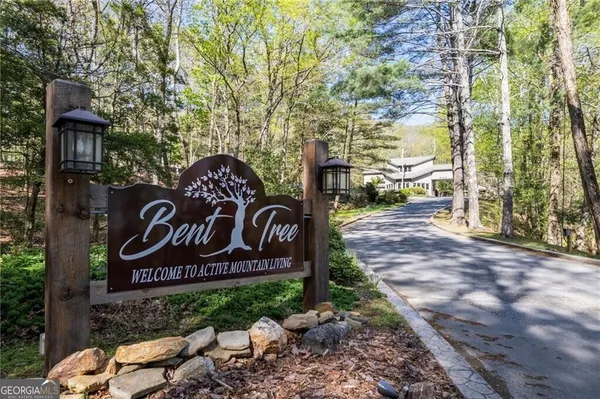 a view of outdoor space with sign board