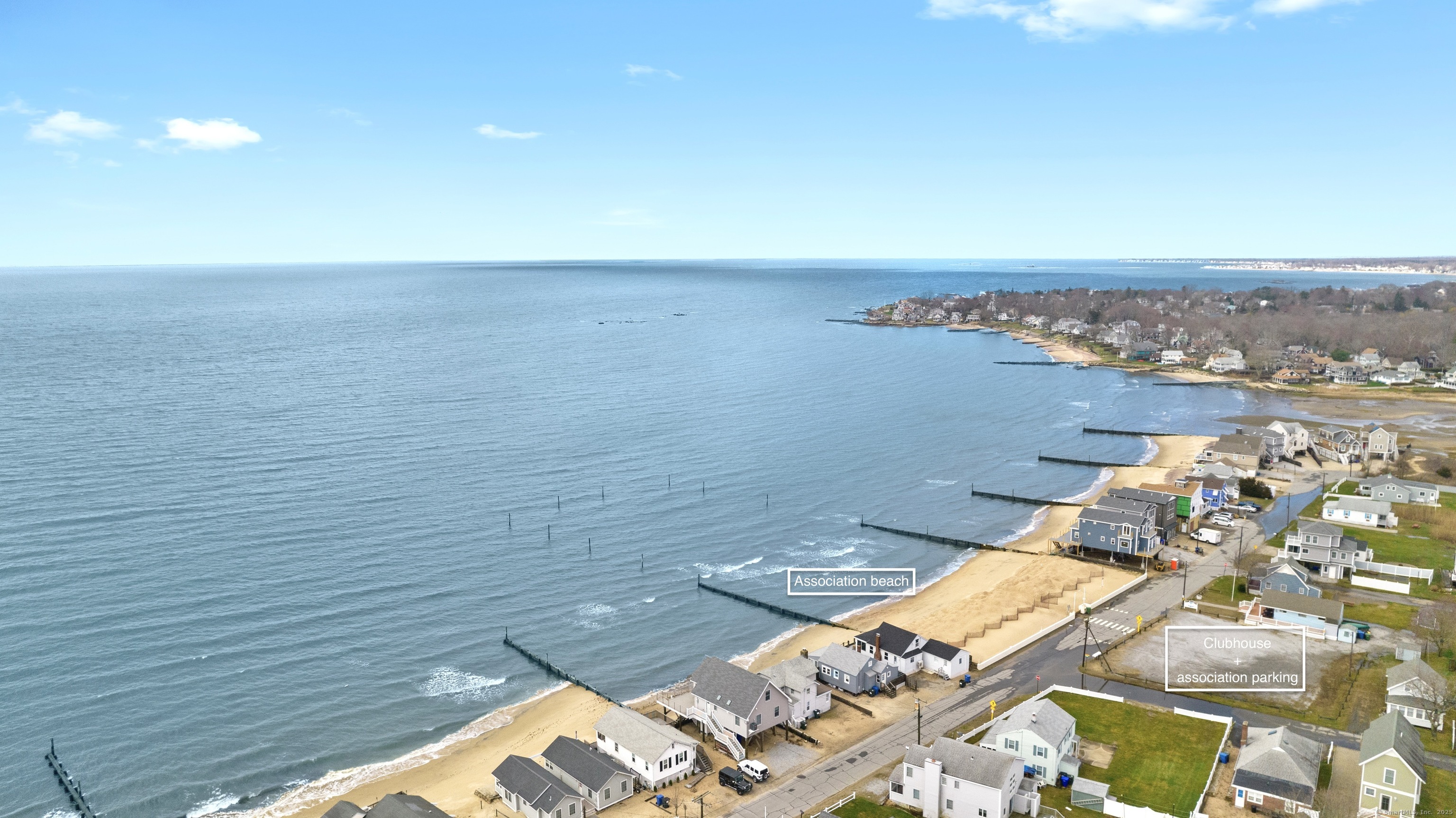 102 Chalker Beach Road Old Saybrook, CT 06475 - Photo 2 of 22 an aerial view of a house
