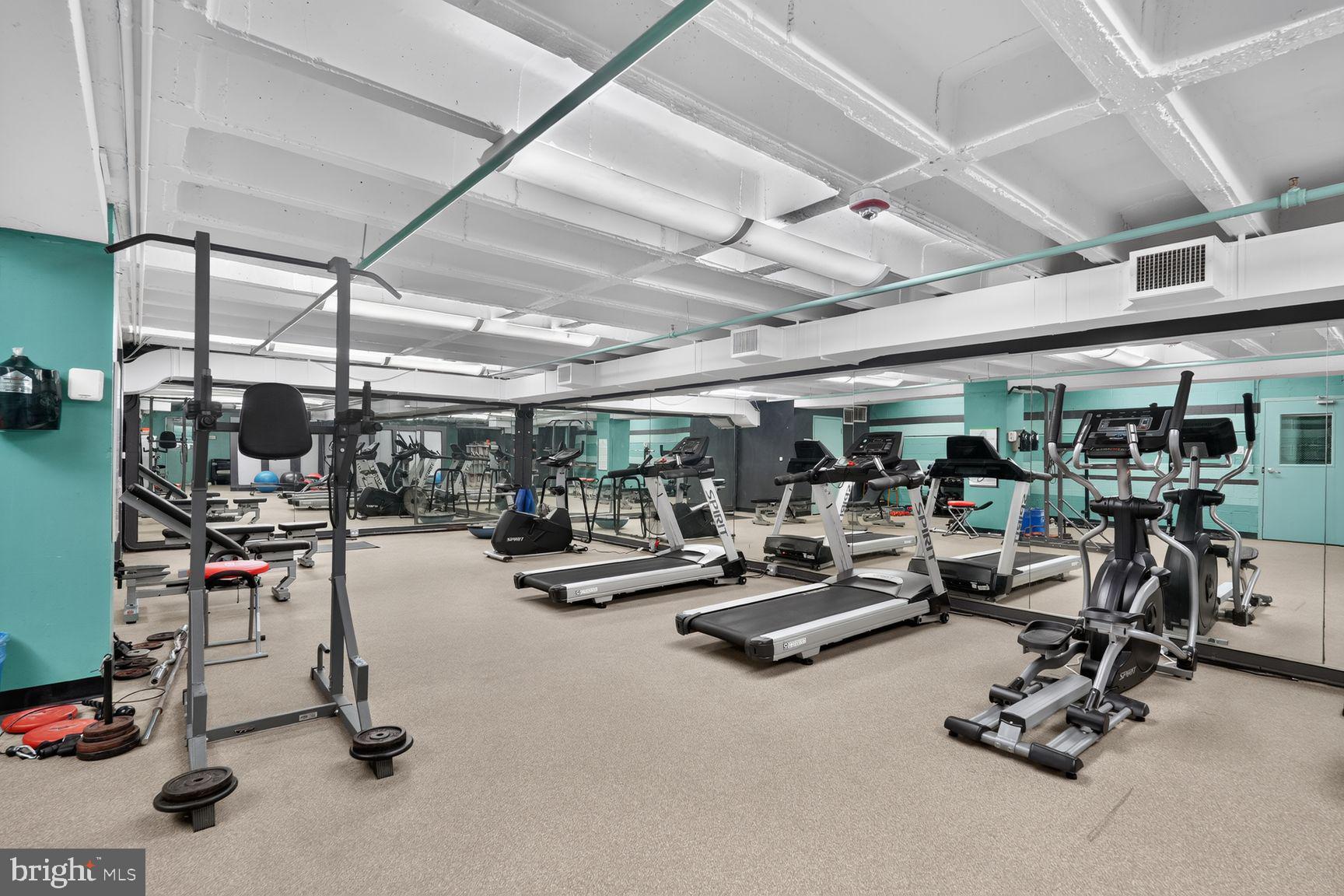 1101 3rd Street Southwest, Unit 713 Washington, DC 20024 - Photo 13 of 24 Gym in the building