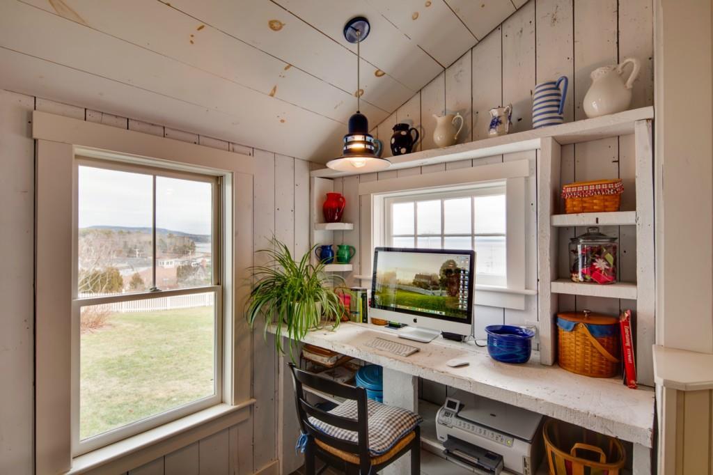 12 Beach Road Lincolnville, ME 04849 - Photo 17 of 35 Office nook in pantry area between...