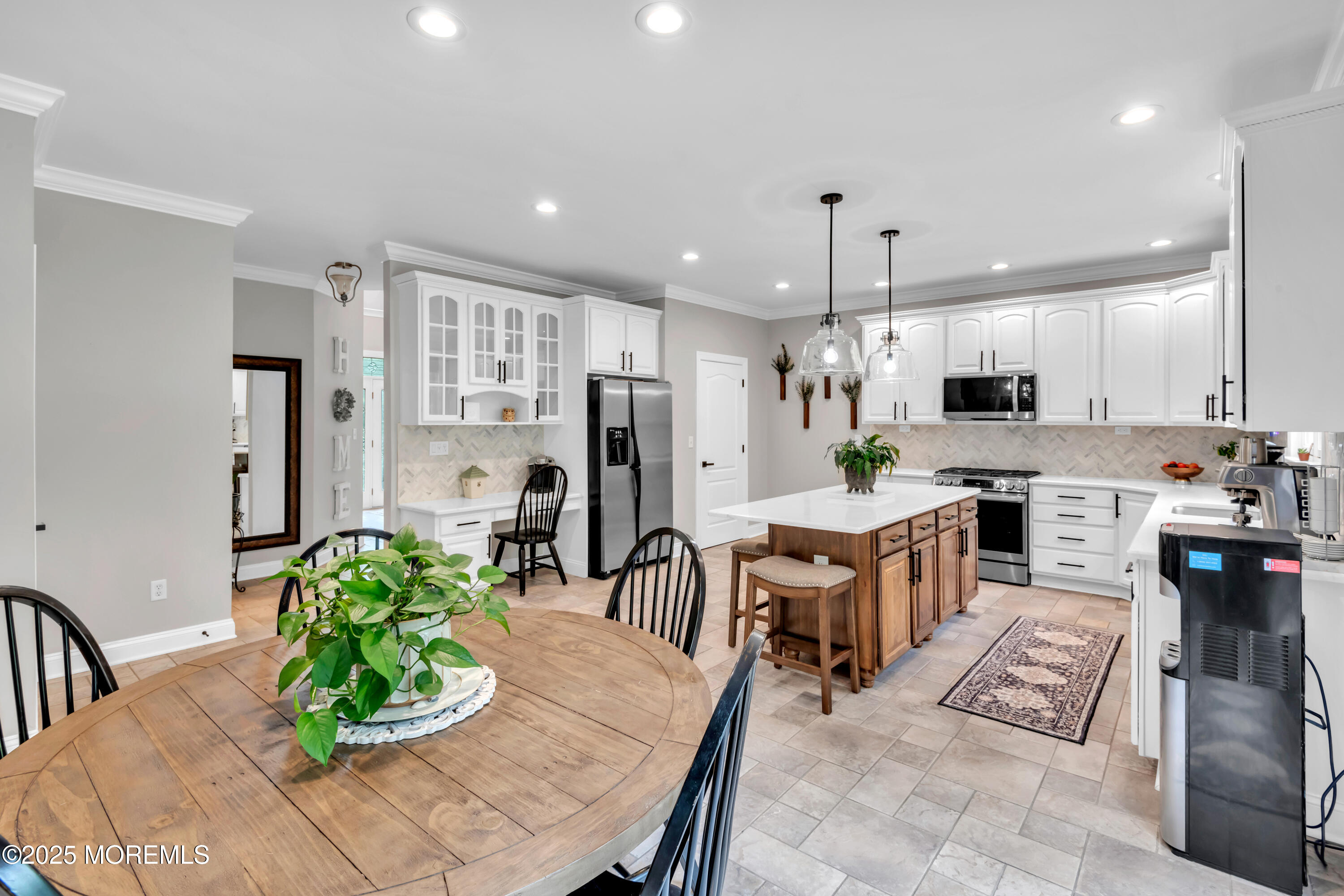 15 Conor Road Jackson, NJ 08527 - Photo 36 of 77 a large kitchen with lots of counter space and stainless steel appliances