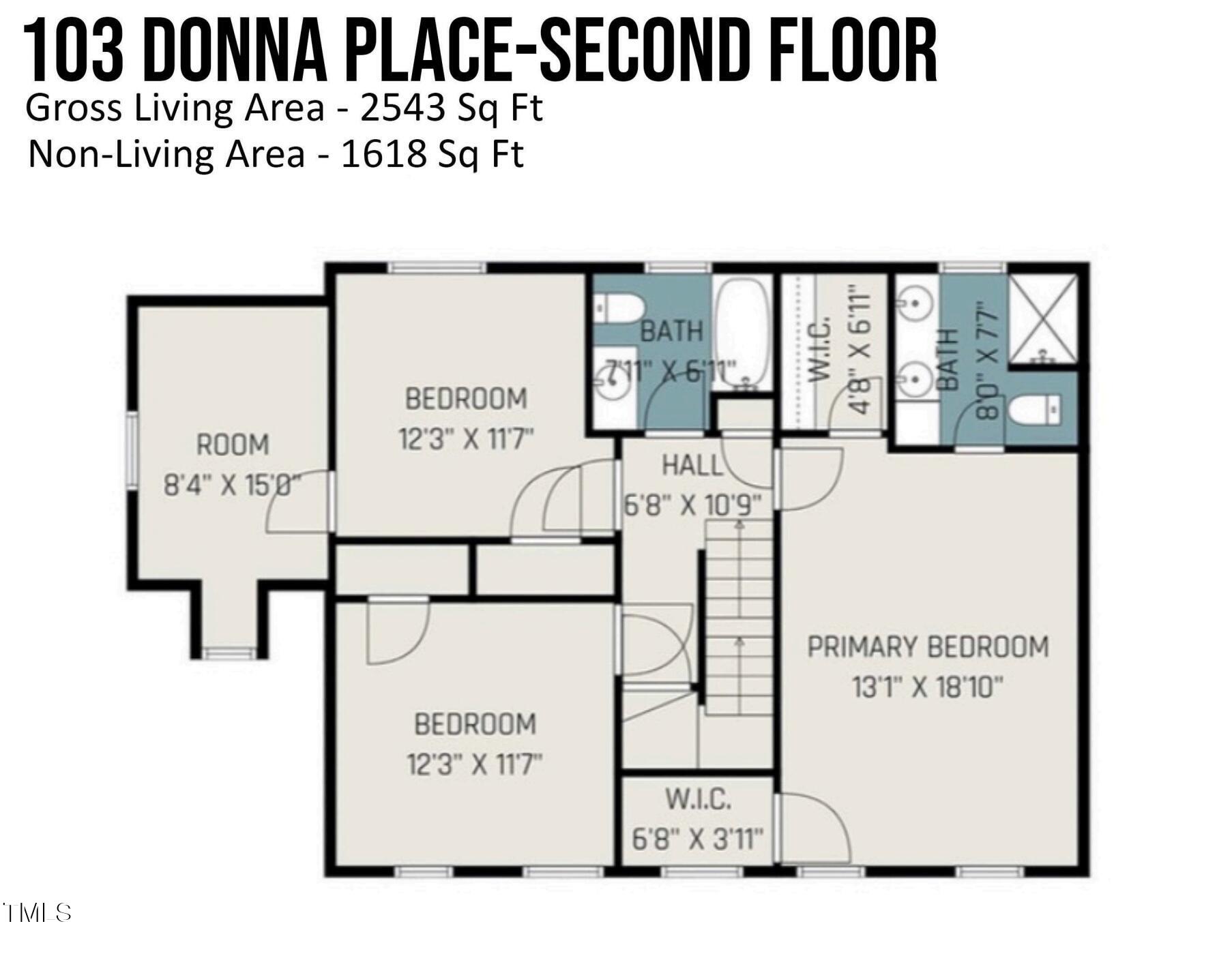 103 Donna Place Cary, NC 27513 - Photo 29 of 35 a picture of a book and a bed