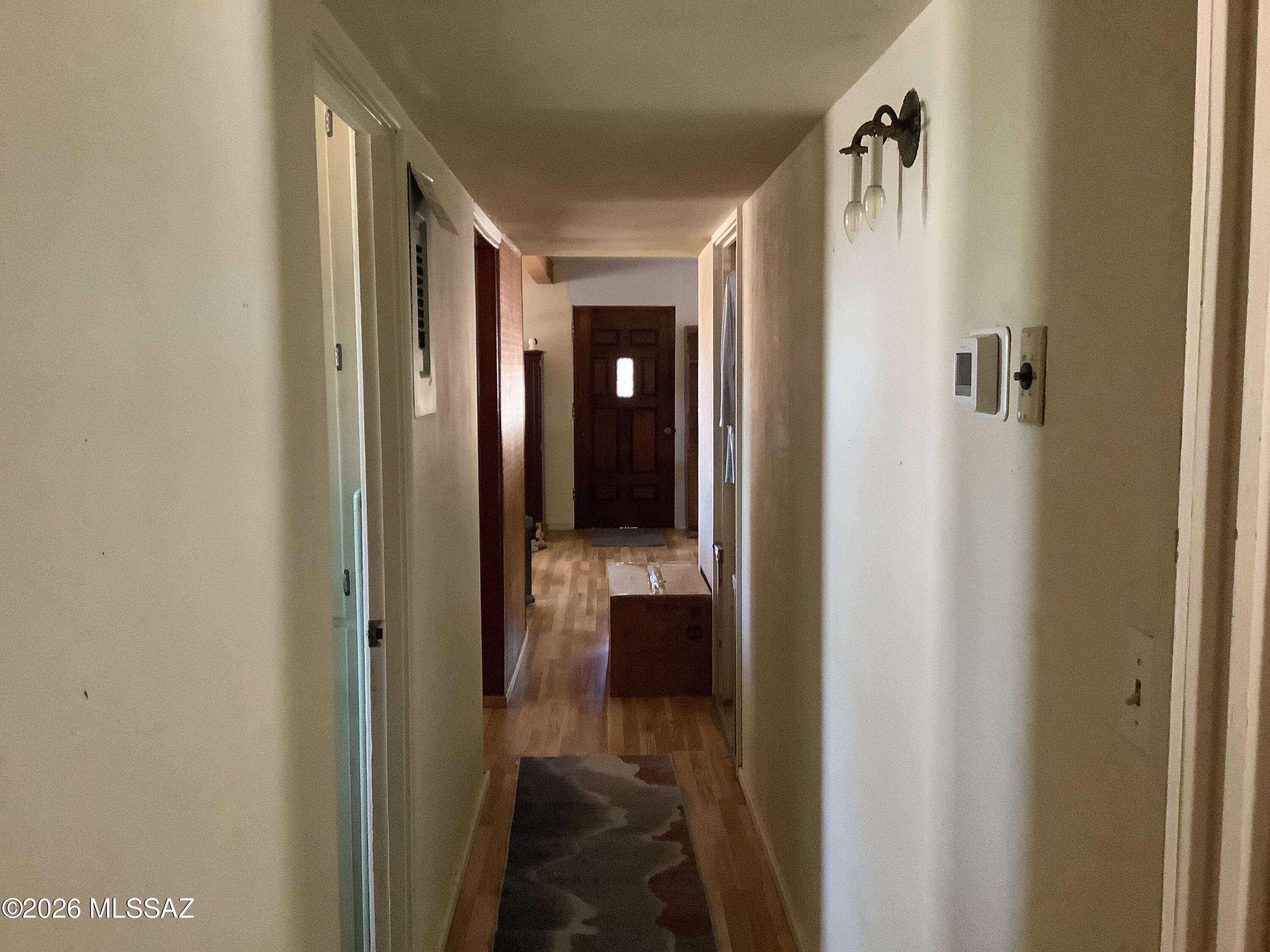 502 3rd Street Bowie, AZ 85605 - Photo 21 of 46 VIEW DOWN THE HALLWAY TO THE FRONT DOOR