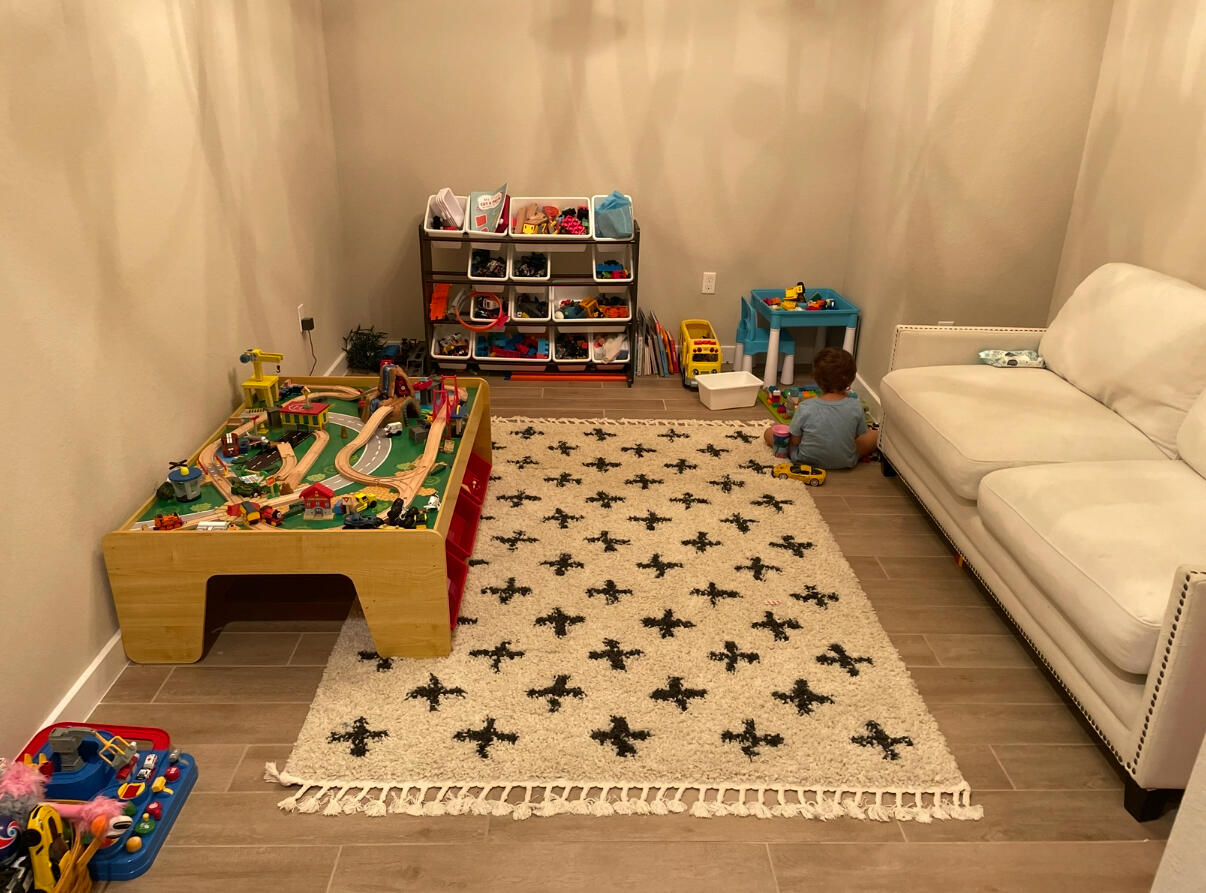 19578 Weathervane Way Loxahatchee, FL 33470 - Photo 3 of 5 a bedroom with a bed and a couch