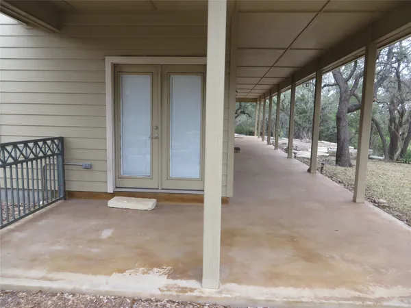 a view of outdoor space with porch