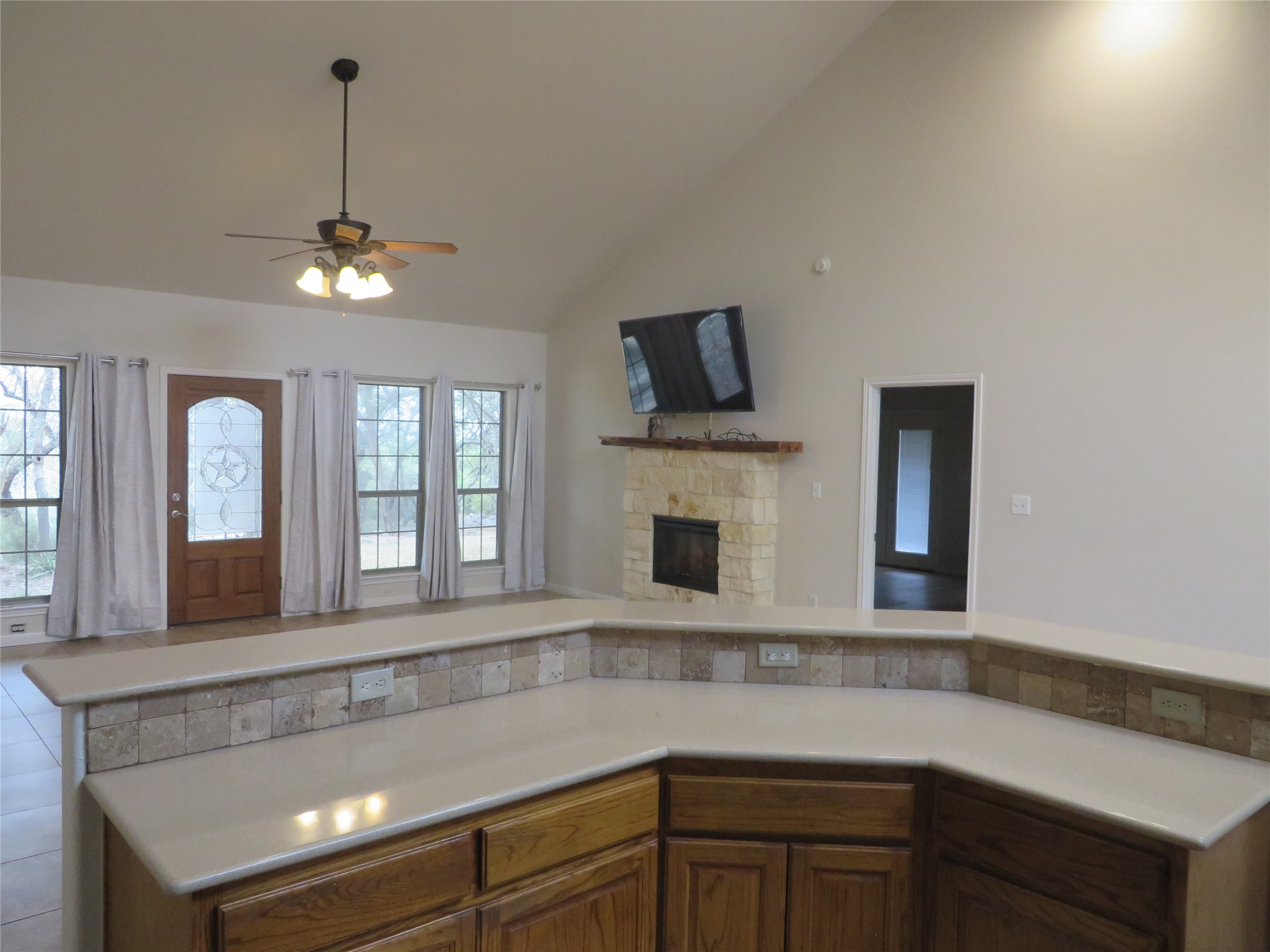 1761 Cottonwood Road Fischer, TX 78623 - Photo 29 of 29 a kitchen with a sink and a window