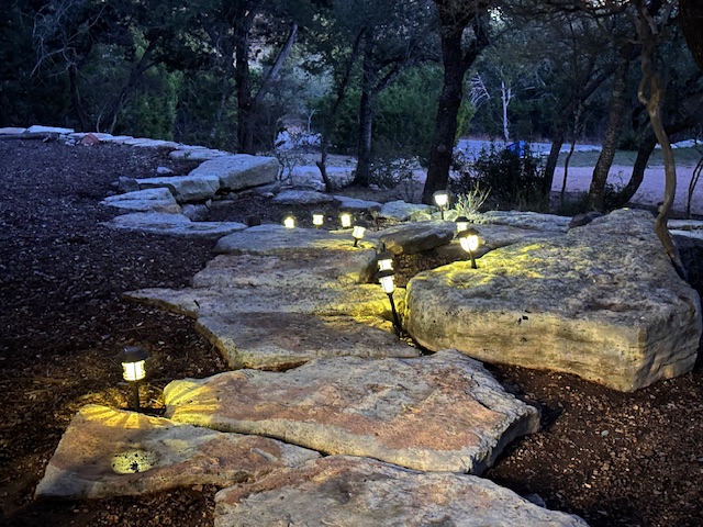 1761 Cottonwood Road Fischer, TX 78623 - Photo 7 of 29 a view of a yard with large trees