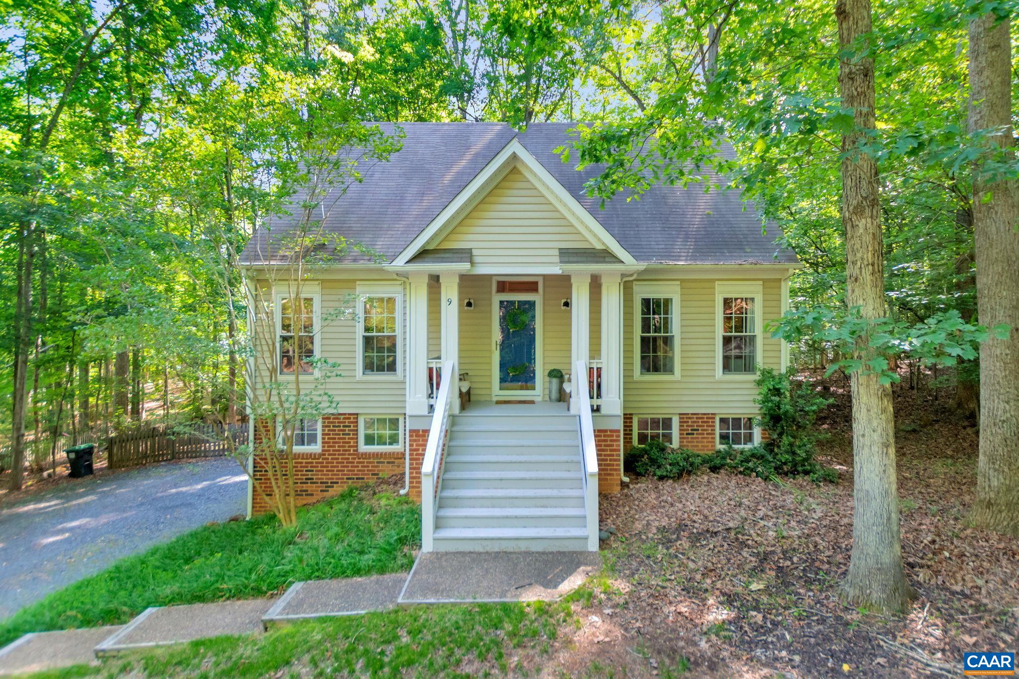 9 Colonial Road Palmyra, VA 22963 - Photo 1 of 49 a front view of a house with a yard