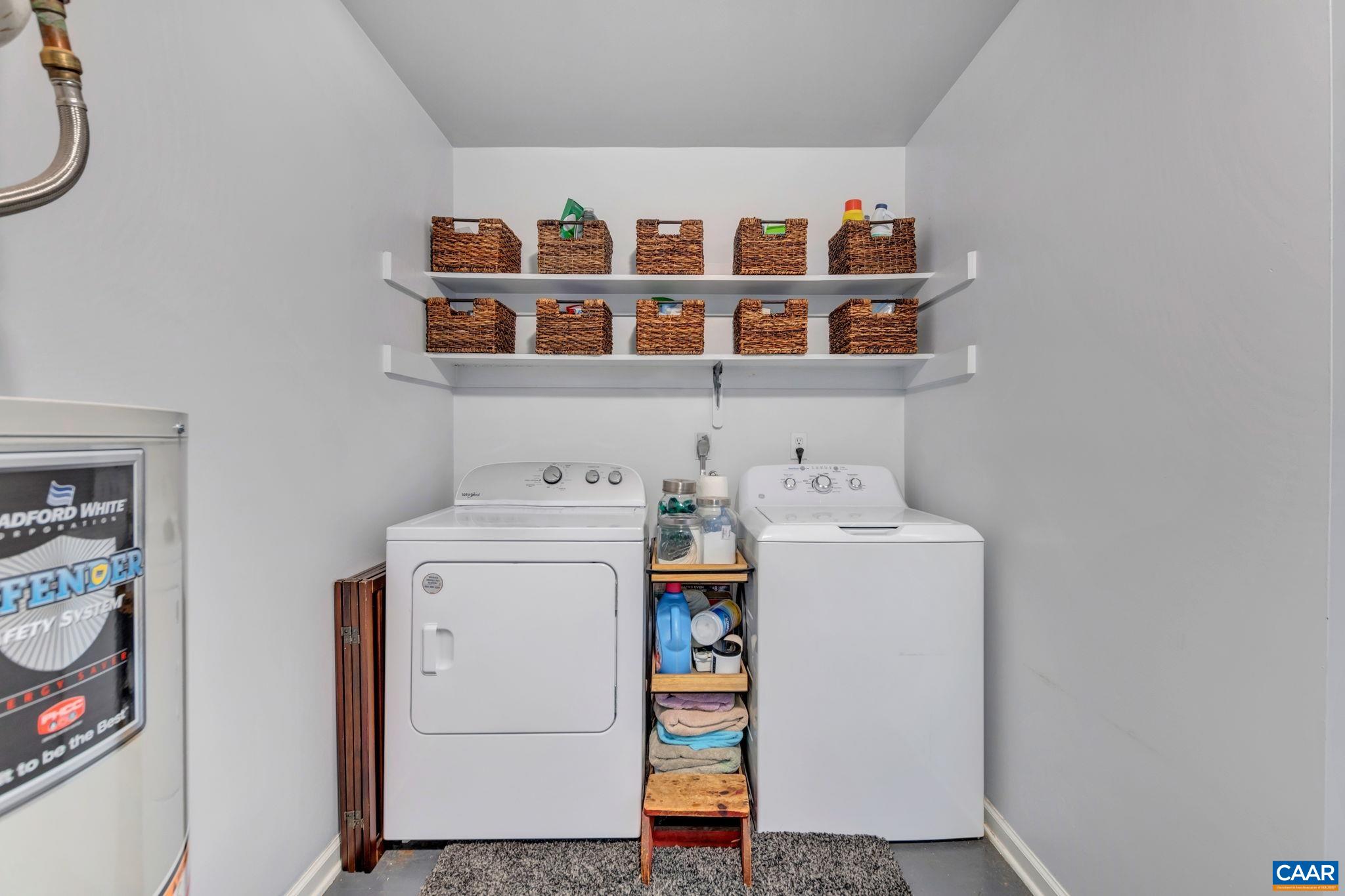 9 Colonial Road Palmyra, VA 22963 - Photo 37 of 49 a utility room with dryer and washer