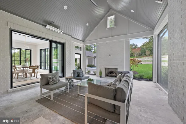 a kitchen with lots of counter top space