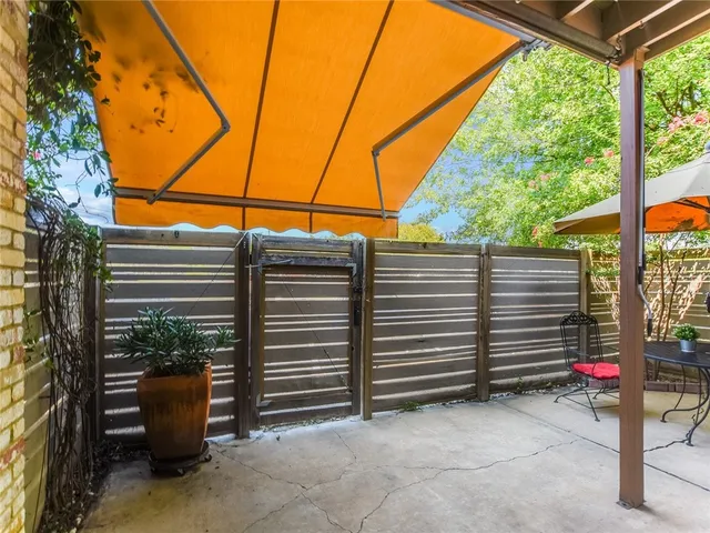 a view of outdoor space and barbecue grill